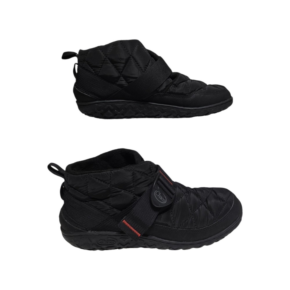 Chaco Ramble Puff Mens Black Quilted Boot‎ Size 9